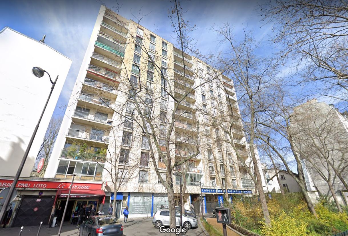 Imop Lumineux 2 pièces avec balcon Métro Ourcq / Laumière à PARIS