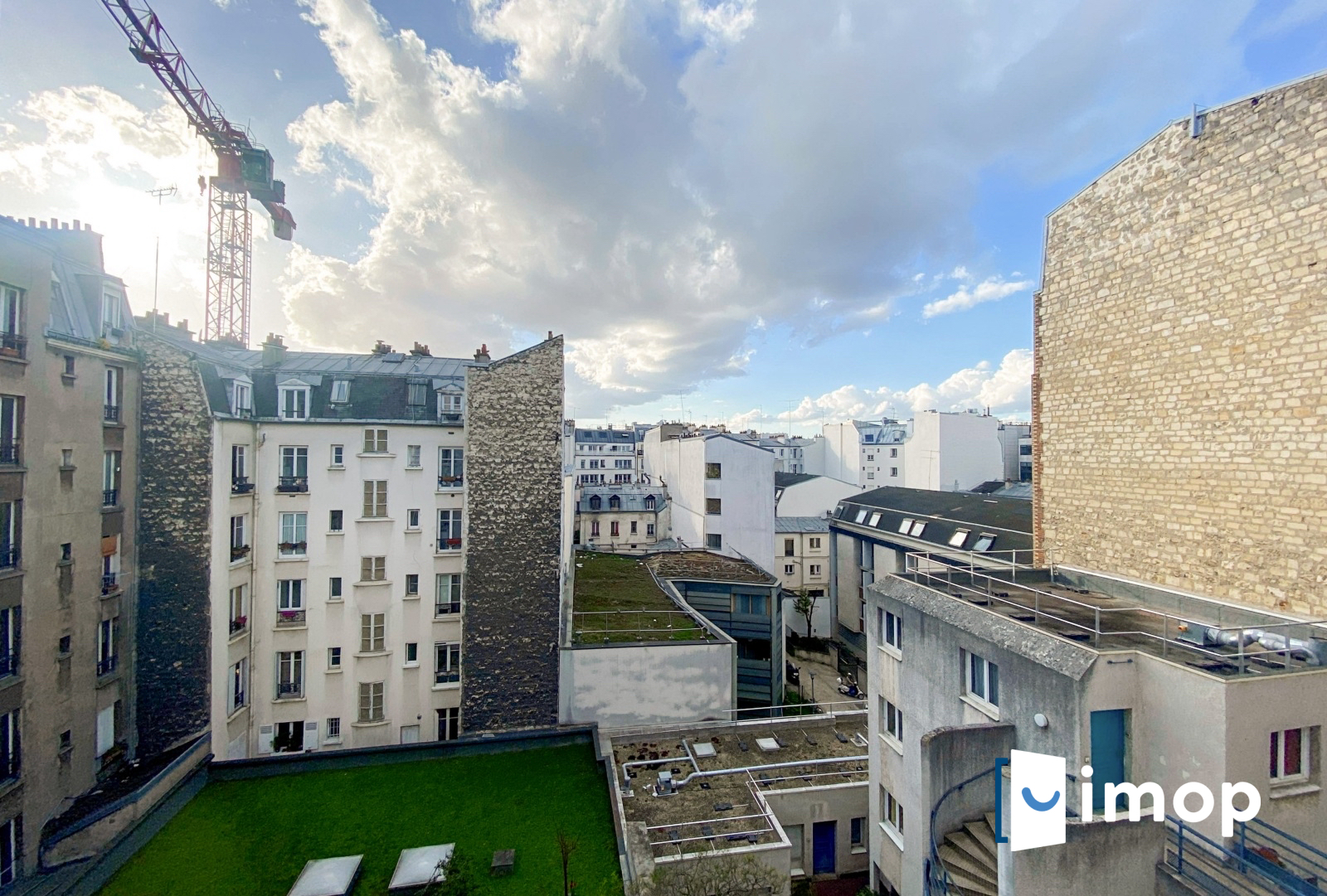 Imop - Studio lumineux rue Duhesme à paris