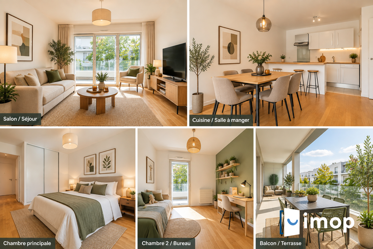 Appartement 3 pièces 61 m² · à Massy · 61 m² · 295 000 €