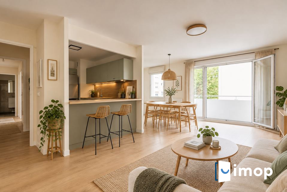Appartement 3 pièces 63 m² · à Bobigny · 62,6 m² · 239 900 €